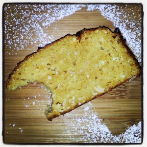 Chickpea & apricot cake